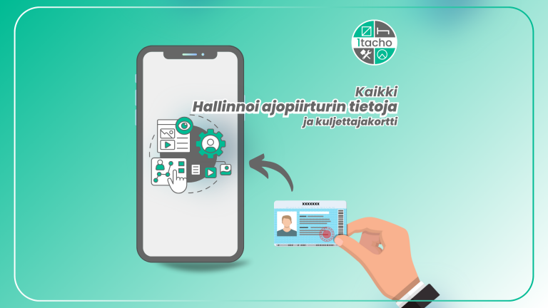 ajopiirturitietojen hallinnasta